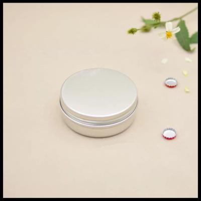 Chine Le cosmétique en aluminium de couvercle à visser étame les biens crèmes de caisse de fard à paupières de masque protecteur du maquillage 60g à vendre