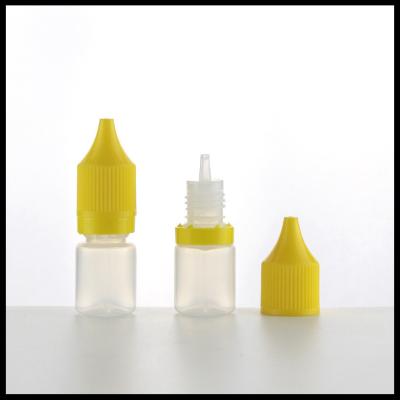 Chine conception comprimable en plastique Vape du PE 5ml la nouvelle met le conteneur en bouteille Transluent d'huile de jus à vendre