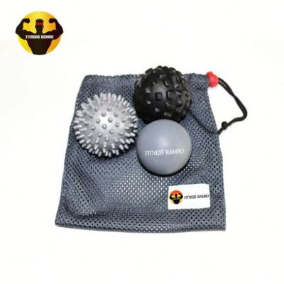 China Good Quality Massage RAMBO Ball Spike Lacrosse Ball Massage Ball Set Effort Reflexology for sale