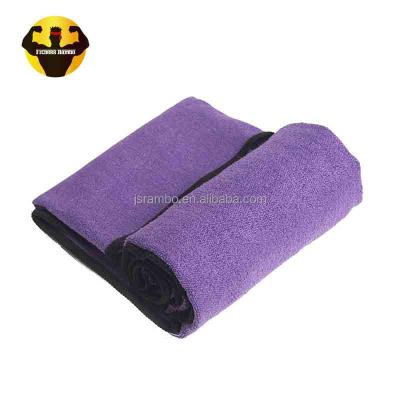 China RAMBO Non-slip Cotton Yoga Compressed Microfiber Exquisite Towel for sale