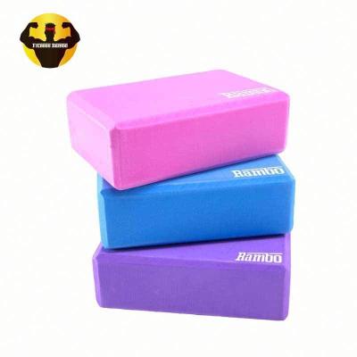 China GYM RAMBO Eco elaborate Eva Yoga Block Wholesale for sale