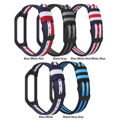 China Good Quality Nylon Fabric Strap For Samsung Galaxy Fit e Band SM-R375 Nylon Smart Strap 12mm Strap For Samsung Galaxy Fit e for sale