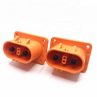 China HVIL Connector 2 Pins 80A New Energy Automotive Vehicle Connector Plug For 16mm Cable for sale