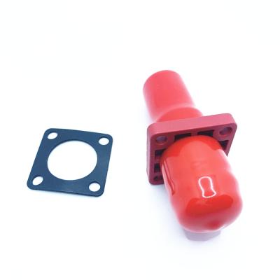 China Red 8mm Automotive HV 200A Connector Energy Storage Connector Plug For 50mm Cable for sale