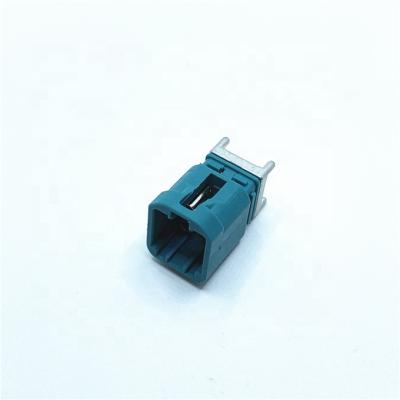 China Mini Fakra MATE-AX Connector Z code thr hole Automotive PCB Mount for sale