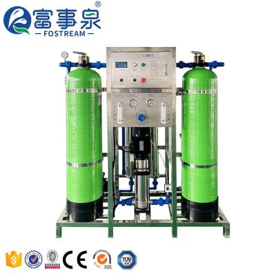 China Hotels Fostream Drinking Water Reverse Osmosis System Purifier Purifier Filtration RO Purification Pure Water Treatment Machine for sale