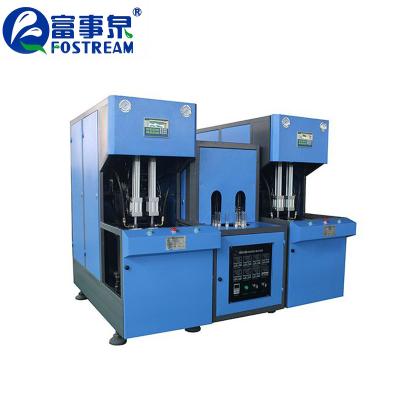 China Semi Automatic Factory Price PET Water Bottle Small Bottle Blow Molding Plastic Bottle Making Machine for sale