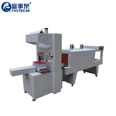 China Wash Filling Covering Semi Automatic Plastic PE Film Heat Tunnel Hot Shrink Packing Machine for sale