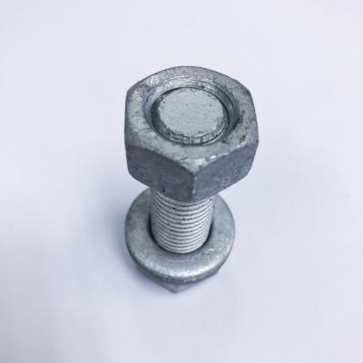 China Standard carbon steel bolt and nut sizes m12 m14 m16 m18 m20 for sale