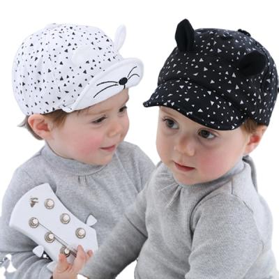 China Wholesale Cute New Style Cute Cartoon Cotton Snapback Baseball Cap Baby Neutral Hat for sale