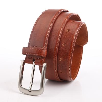 China Fashion.Casual.Business Whip Belts For Men's Business Dress Hot Casual Genuine Leather Belts Men's Fashion Custom Pin Buckle Belt LOGO for sale