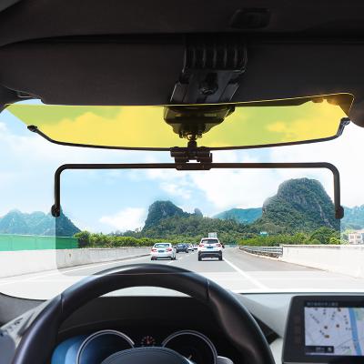 China ABS+TPR Car Anti-glare Detachable Vehicle Motor Shield+ ABS+TPR+ Zinc Alloy Day And Night Sun Shade For Clear View Sun Visor for sale