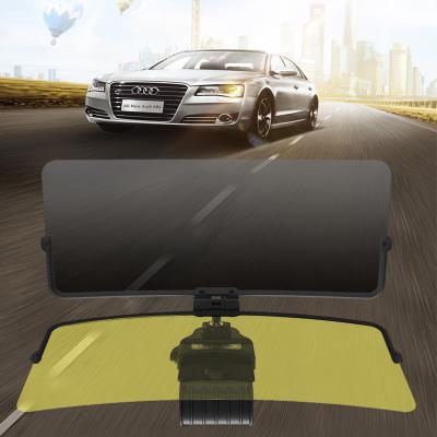 China ABS+TPR++PMMA Zinc Alloy 2 in 1 Car Sun Visor Day Night Glare Sunshade Mirror Anti-Dazzle Clear Vision Shining Interior Accessories for sale