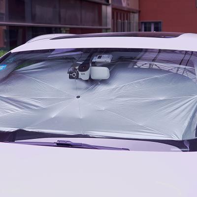 China Durable Car Sunshade Car Sun Shade Umbrella Windshield Car Front Sun Protector Covers UV Windshield Cover Accessories for sale