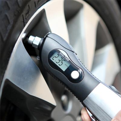 China Tire Pressure Gauge 9 In 1 Multifunctional Digital Tire Pressure Gauge With Swiss Army Knife for sale