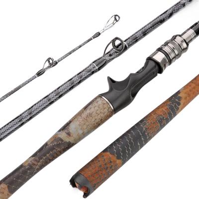 China Hard Power Snakehead Bass Lure Fishing Rod Spinning Carbon CASTSOON 2.1 M 2.28 2.4 Xh Casting H Carbon Snakehead Eye Fishing Rod for sale