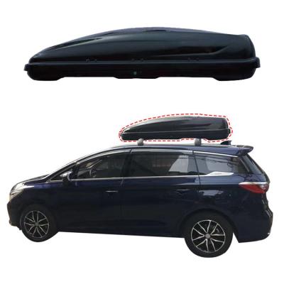 China ABS/ASA 480L-700L Large Volume Lightweight ABS Roof Mounted Storage Car Roof Boxes for sale