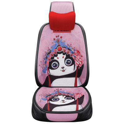 China New New China-chic China-chic Cartoon Car Cushion Cute Universal Four Seasons Cloth Half-wrapped Seat Cover for sale