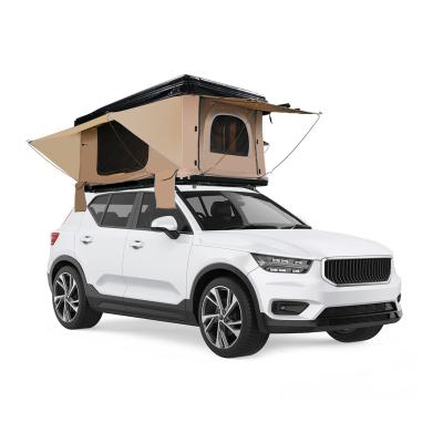 China Straight tie type new off-road car model free to build outdoor roof tent roof soft camping tent for sale