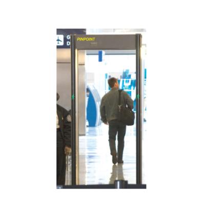 China PVC & IRON PD6500 33 zones walk through metal detector door, walk through metal detector scanner, security entry door zu verkaufen