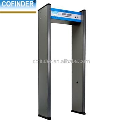 China Sound Alarm Cofinder Single Zone Walk Through Metal Detector Door Frame Metal Detector for Airport Security Checking Te koop