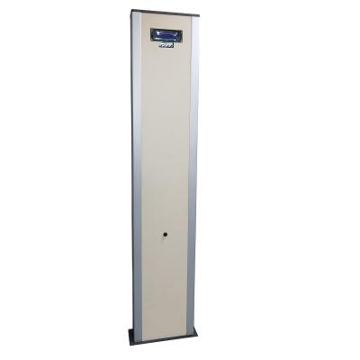 China Airport 6 Zone Metal Detector Single Side Door , Single Panel Metal Security Detector for sale