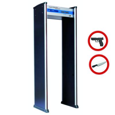 China Alarm And Sound LED Display Cheap Metal Detector Archway Walk Through Metal Scanner Door For Indoor Security Check zu verkaufen