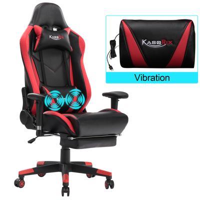 China (Size)Adjustable USA Warehouse Free Shipping Drop Shipping Gaming Style PU Lounge Comfortable Cool Wrapping Leather High Back Chair for sale