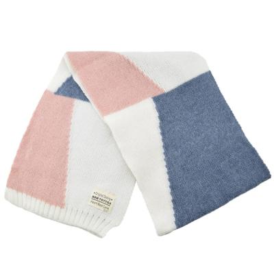 China Long autumn and winter knitted children's scarf for sale