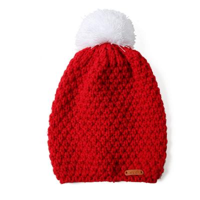 China COMMON Fashion Winter Best Selling Waffle Beanie Knit Hat /Custom Knit Beanie for sale