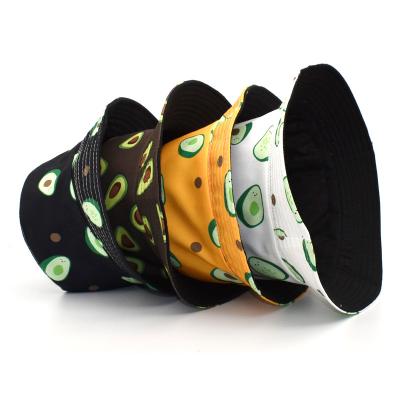 China High Quality Fruit Printed Bucket Hat Mens Designer Hat Bucket Eco - Friendly for sale