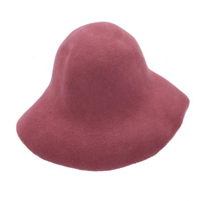 China New Image Fashion Wool Felt Hat Body Hood For Felt Hats for sale