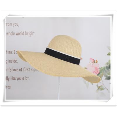 China Wholesale Design Comfortable Wear New Straw Hats Natural Summer Floppy Straw Hats Beach Straw Hat For Women for sale