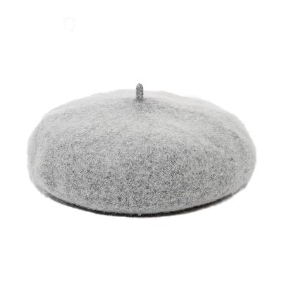 China High Quality Soft Touch Feeling Fashion Women Wool Beret Hat for sale