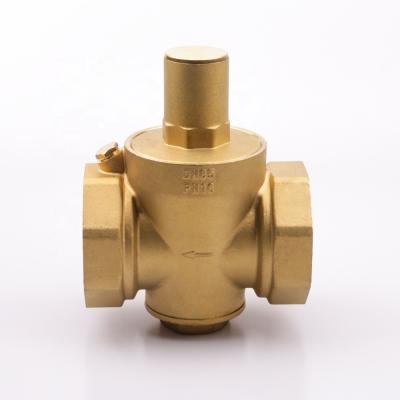 China General OUKE Brass Adjustable Water Pressure Relief Valve Porcelain for sale