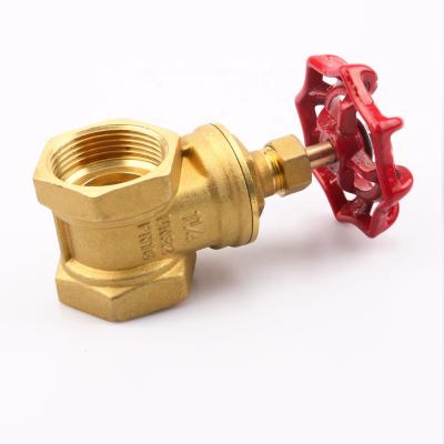 China OUKE General Good Reputation DN50 Forged Brass 2in Handlewheel Gate Valve for sale