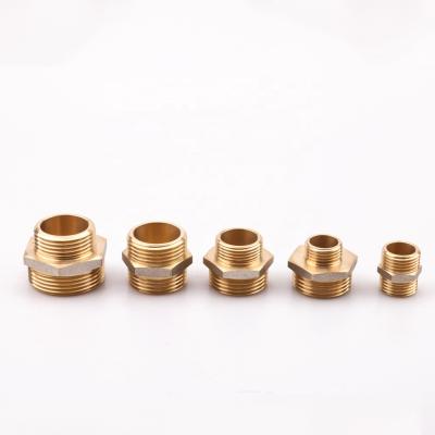 China General M/M Threaded Brass Hexagon Nipple for sale