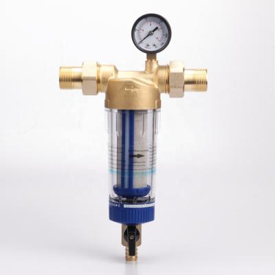 China Factory OUKE Foreged Tap Water Purifier Water Purifier Portable Brass Pre Filter For Home for sale