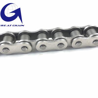 China ECONOMY short pitch precision roller chains 24A carbon steel 40mn plate ISO 9001:2016 good quality and lower price for sale