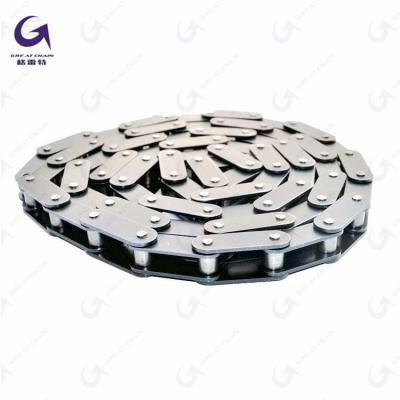 China Machinery Parts C2060 Carbon Steel Double Pitch Conveyor Chain Roller Chain With Small Roller Diameter 11.91mm Use For Conveyor for sale