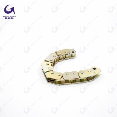 China Machinery parts zinc anti-sidebow plating-coloring chain for window opener for sale