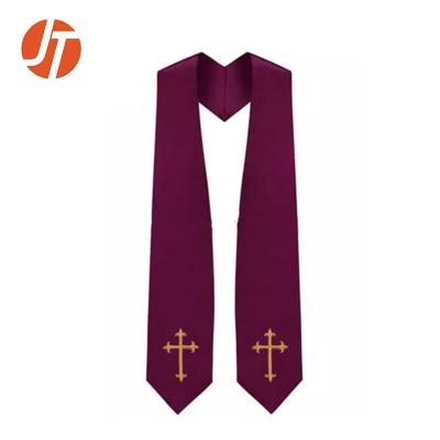 China Dress In Stock Print Sublimation Customized Logo Graduation Shawl And Stole for sale