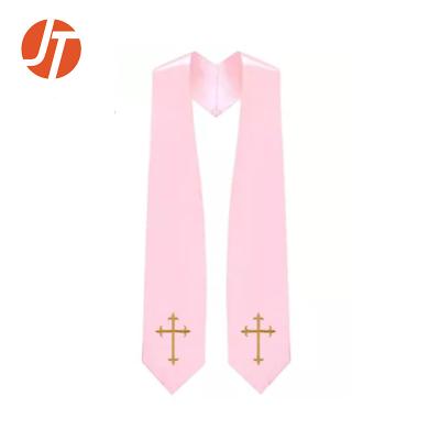 China Gown Graduation Stole Made In Cotton Church Stoles Choir Stoles With Cross for sale