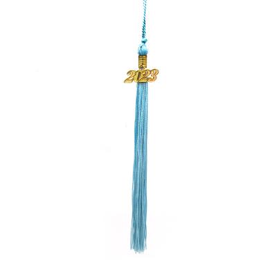 China Dress up royal blue tassels for graduation for sale