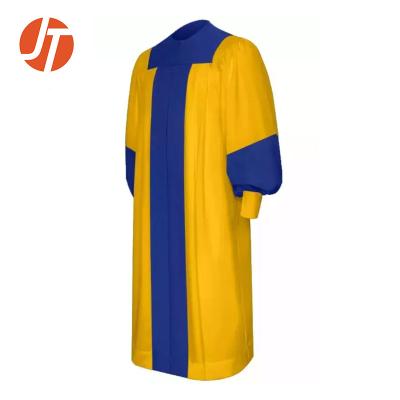 China New Design Church Robe Long Choir Robe With Cross for sale