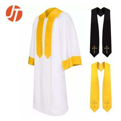 China Low Price 100% Polyester Church Choir Long Robe Church Choir Uniform Robe for sale