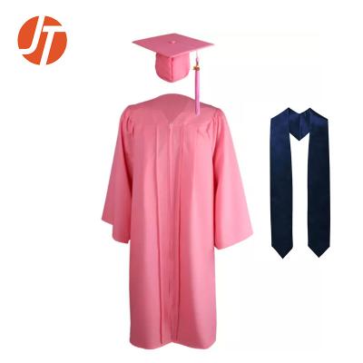 China Higher Education Center 2023 Matte Graduation Gowns With Cap for sale