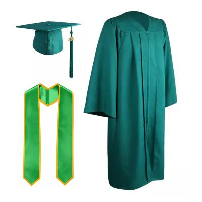 China Colorful Adult Bachelor Gown Economics Master's Degree Graduation Gown / Robe for sale