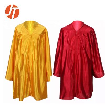 China Shiny Dress Customized Graduation Gown And Cap Graduation Uniforms For Kids for sale