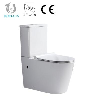 China European Watermark Comfort Height Rimless Toilet Sanitary Ware WC No Stains for sale